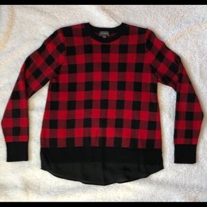 The limited buffalo check sweater